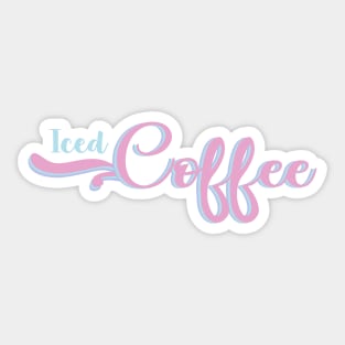 Iced Coffee Sticker